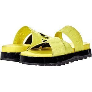 Sorel Roaming Sport Slide Bolt Yellow/ Black size 7.5